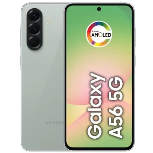 Celular Samsung Galaxy A56 5G 256GB 8GB RAM Verde | Bateria 5000mAh | Tela Grande | Câmera 50MP | Desempenho Rápido