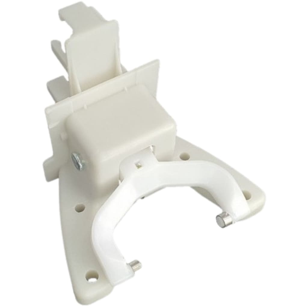 Suporte do atuador para máquina de lavar roupa branca