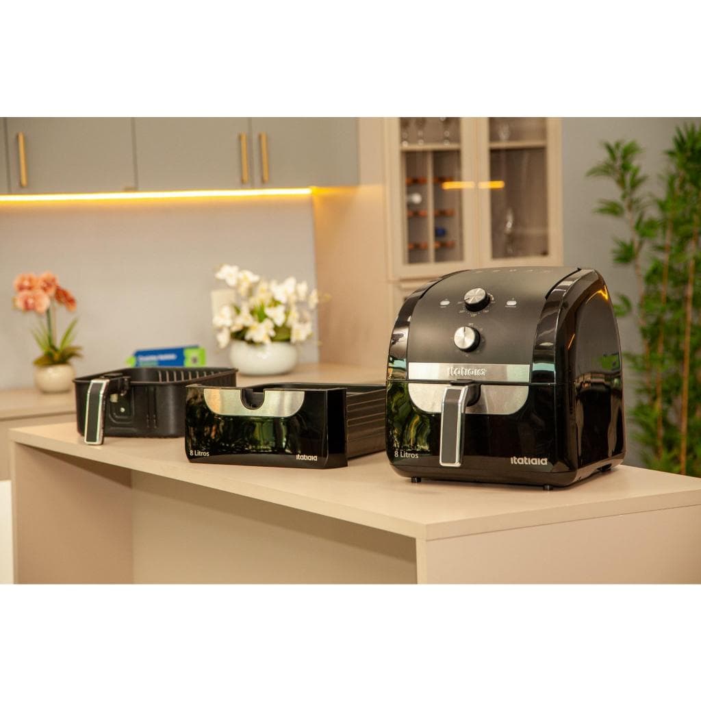 Fritadeira Elétrica 8 Litros Itatiaia 127V – Air Fryer Potente e Espaçosa