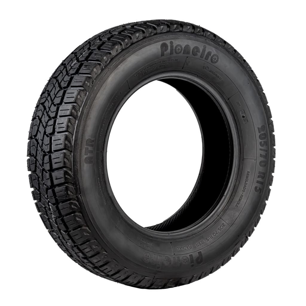 KIT 02 Pneu Aro 15 205/70 R15 ATR - Inmetro - Pionerio - Remold - Garantia de Fábrica *** BICO DE BRINDE ***