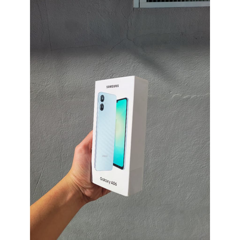 Smartphone Samsung Galaxy A06 128GB 4GB RAM Branco 6,7" Câm. Dupla + Selfie 8MP