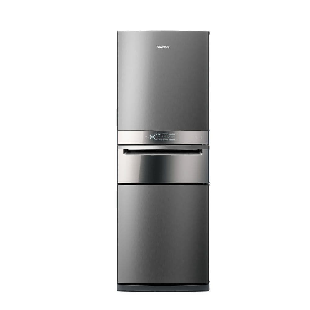 Geladeira Brastemp Inverse 3 Frost Free 419 Litros com Freeze Control Pro Bry59ck Inox