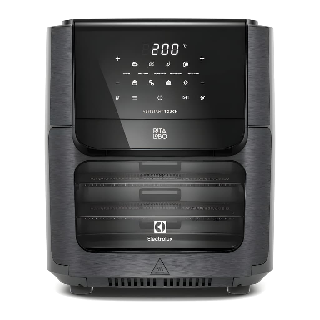Fritadeira elétrica Electrolux Eaf90 12L 1700W preta com display digital