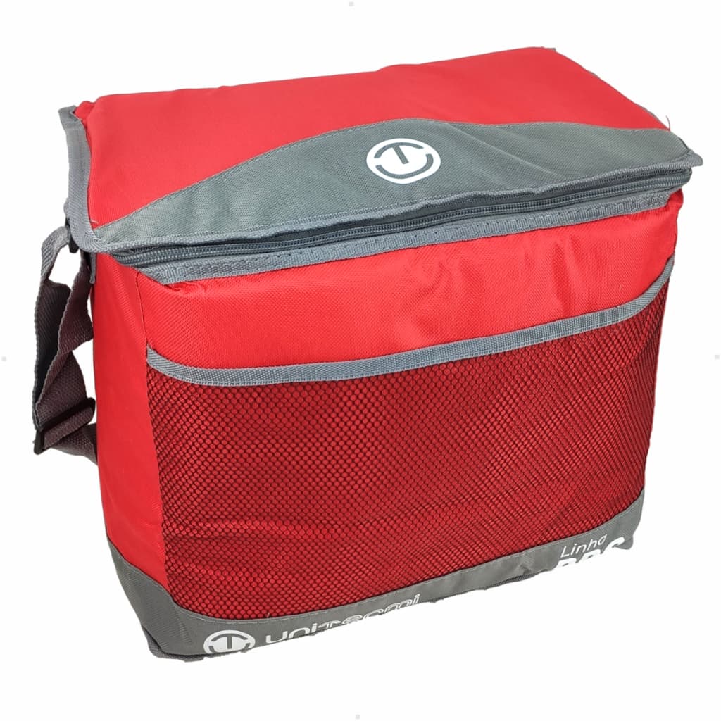 Bolsa Caixa Térmica Isolante Térmico 6 Horas Com Alça SoftCooler 24 Litros Cor Vermelho