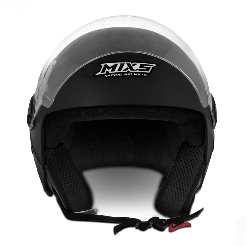 Capacete Para Moto Aberto 60 Mix Preto Fosco Modelo New 3 Pro tork