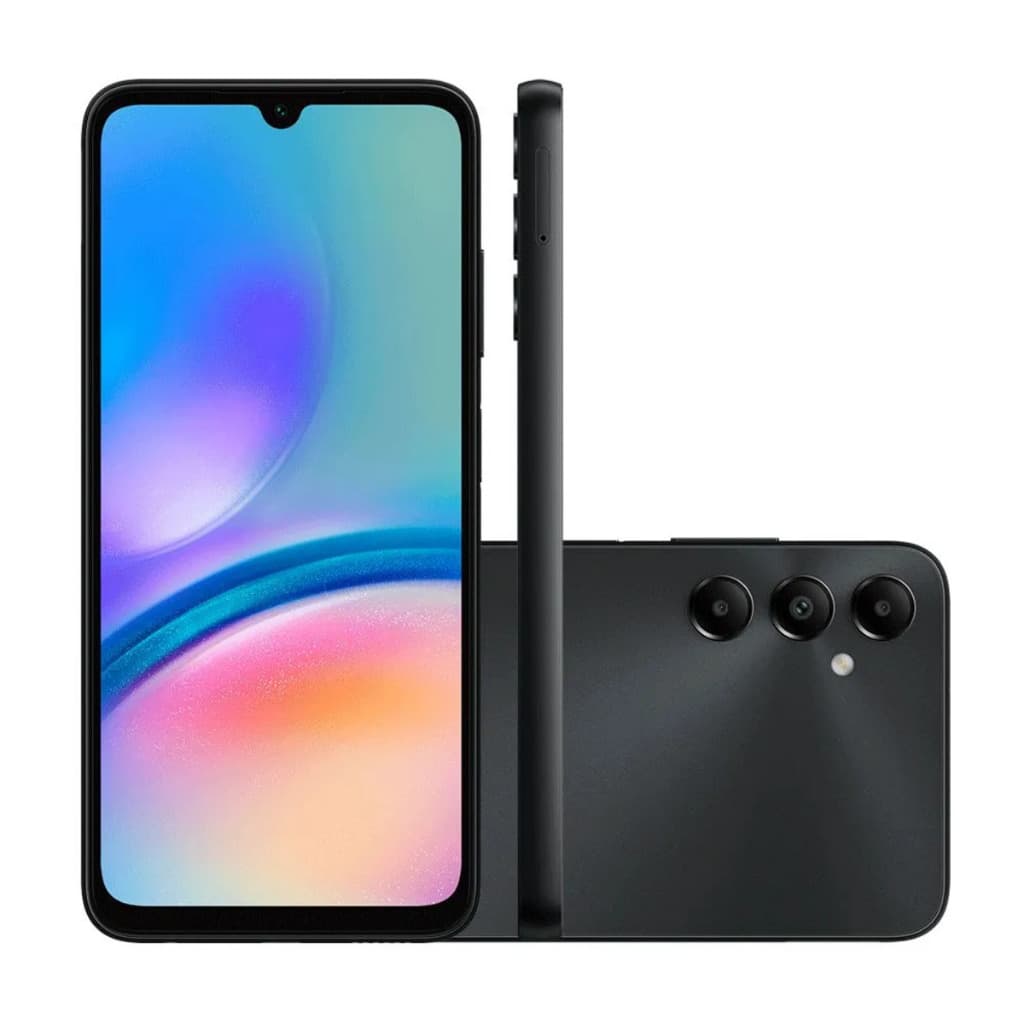 Smartphone Samsung Galaxy A05s, 128GB, 6GB RAM, Câmera Tripla 50MP, Tela 6.7", 4G, Preto - Sm-A057m