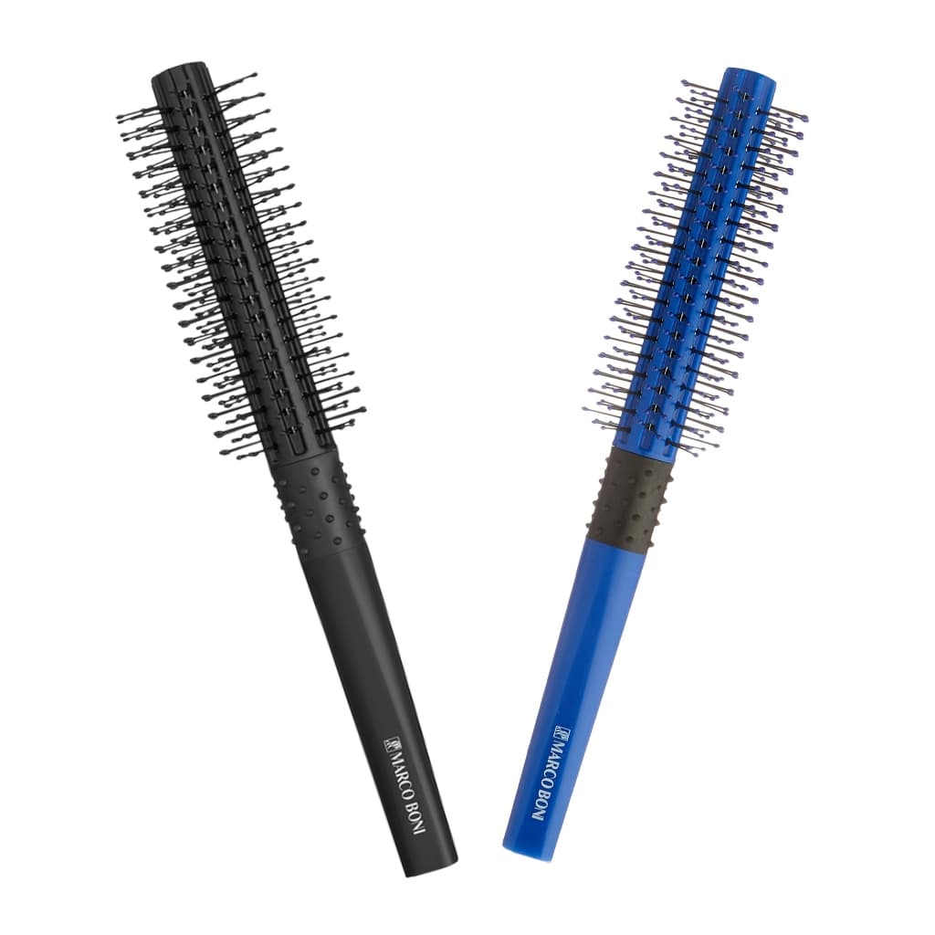 Escova De Cabelo Marco Boni Cilíndrica Anti Estática Profissional