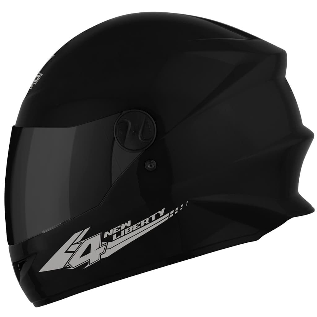 Capacete Pro Tork Viseira Fumê New Liberty 4 Preto Fosco