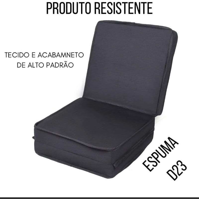 Colchão Dobrável Solteiro 3X1 Multiuso Prático Confortável Pequenos Espaços Sofá Puffs Colchão