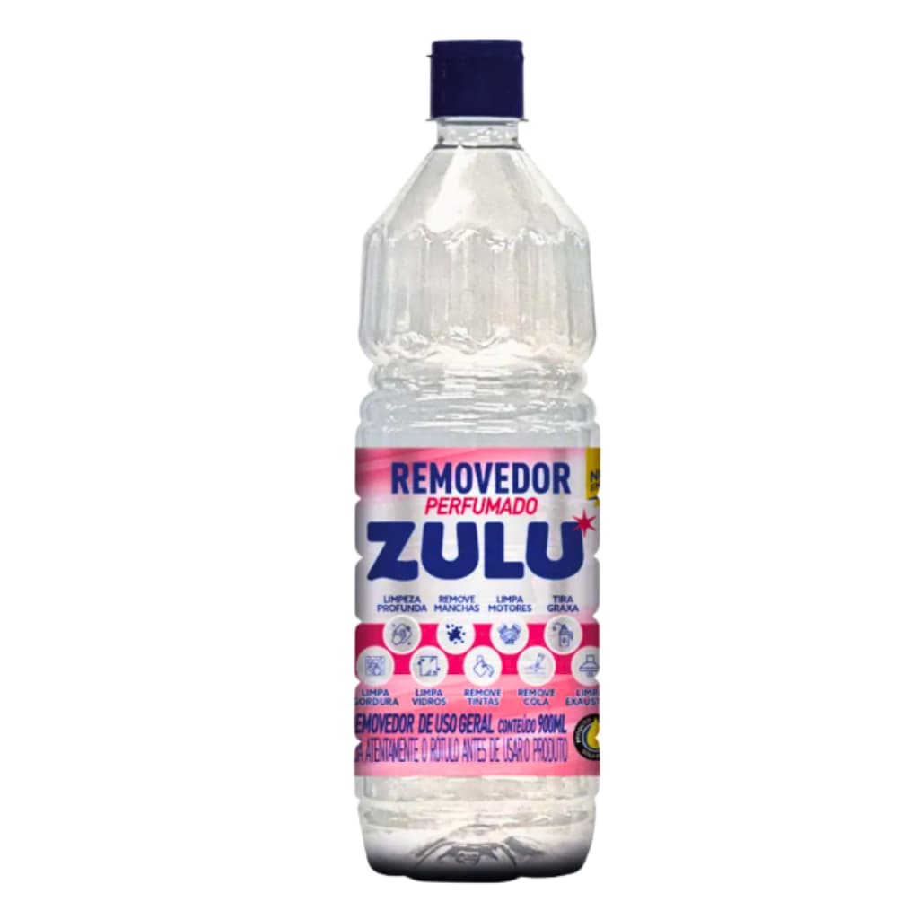 Removedor Zulu Perfumado 900ml - a Base de Solvente