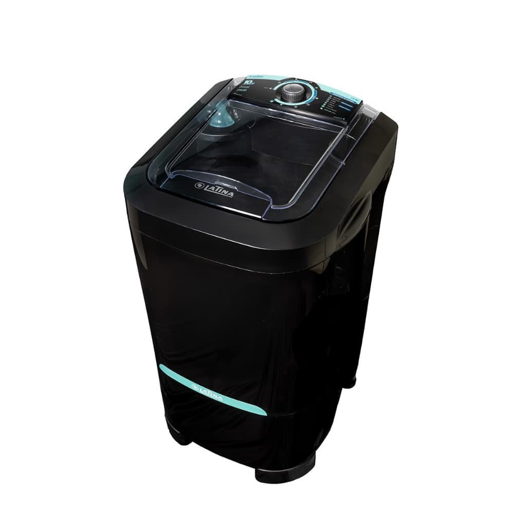 Lavadora de Roupas Semiautomática LA551, 10kg, 7 Programas, 2 Molhos, Entrada e Saída Água Manuais