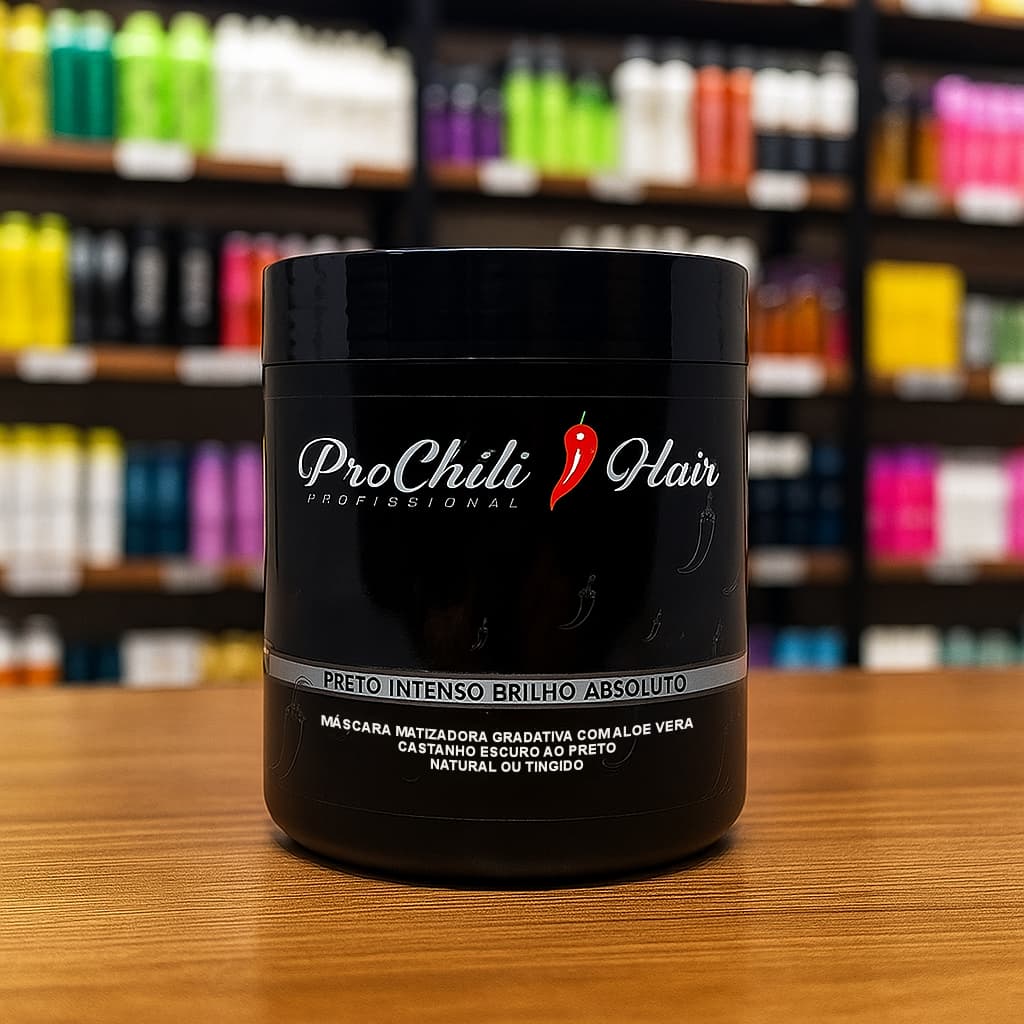 Máscara Matizadora Cabelo Preto Loiro Efeito Acinzentado Alto Brilho Tonalizante