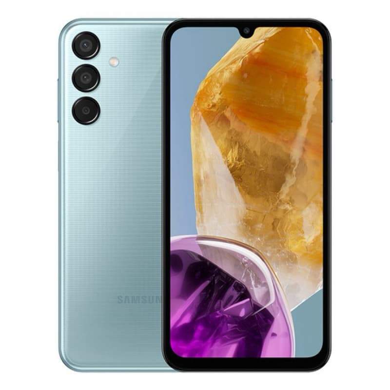 Celular Samsung Galaxy M15 5g, 6.000mah, Câmera Tripla Até 50mp, 128gb - Azul Claro