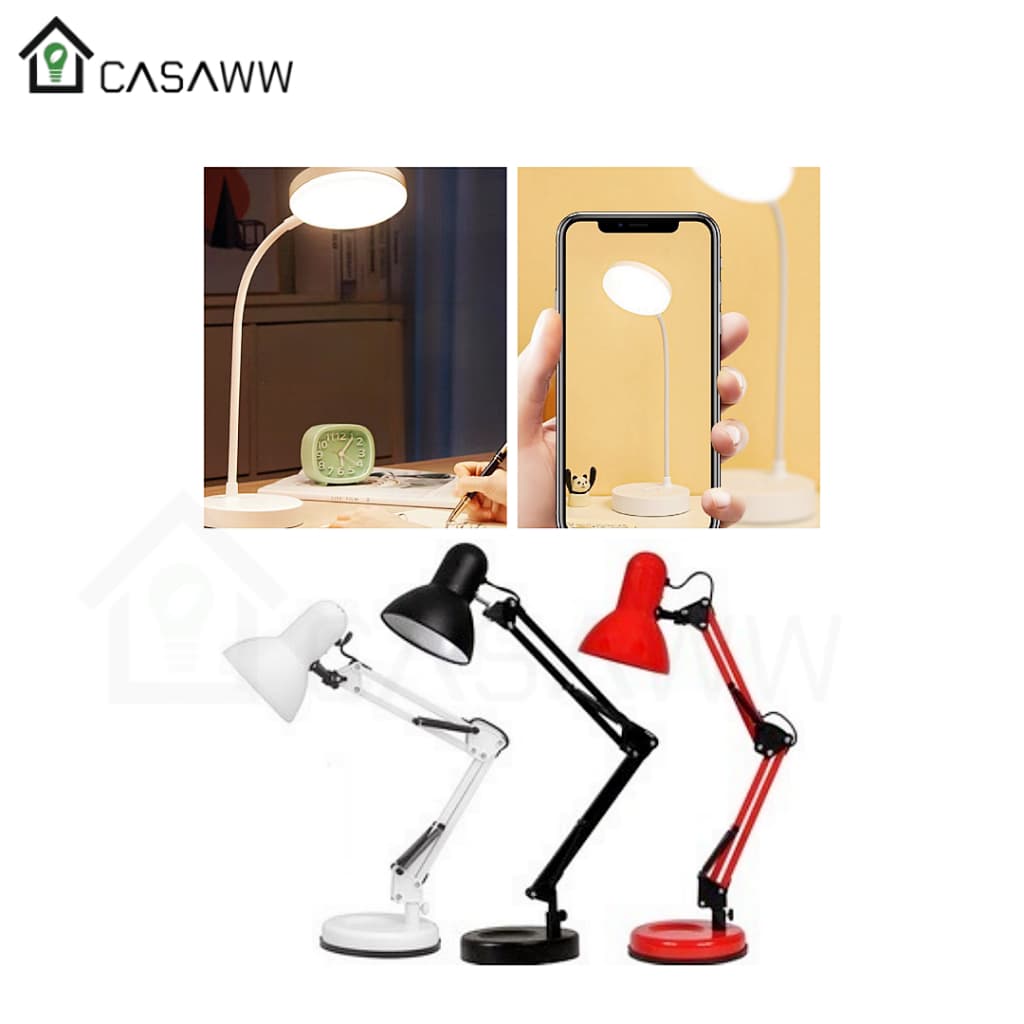 Luminária De Mesa Articulado Abajur Luminária Dobrável Luminária Para Salão De Beleza Escritório