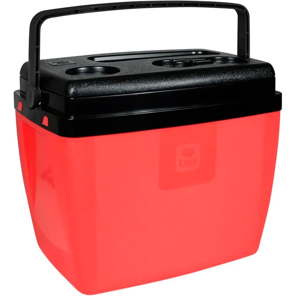 Caixa Cooler Térmico de 19 Litros Belfix Tampa Removível porta Copos Integrado para Praia e Pesca