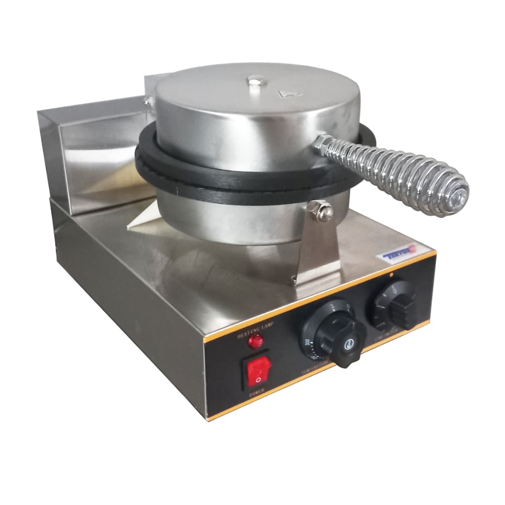 Máquina De Casquinha De Sorvete Inox Cone Waffle