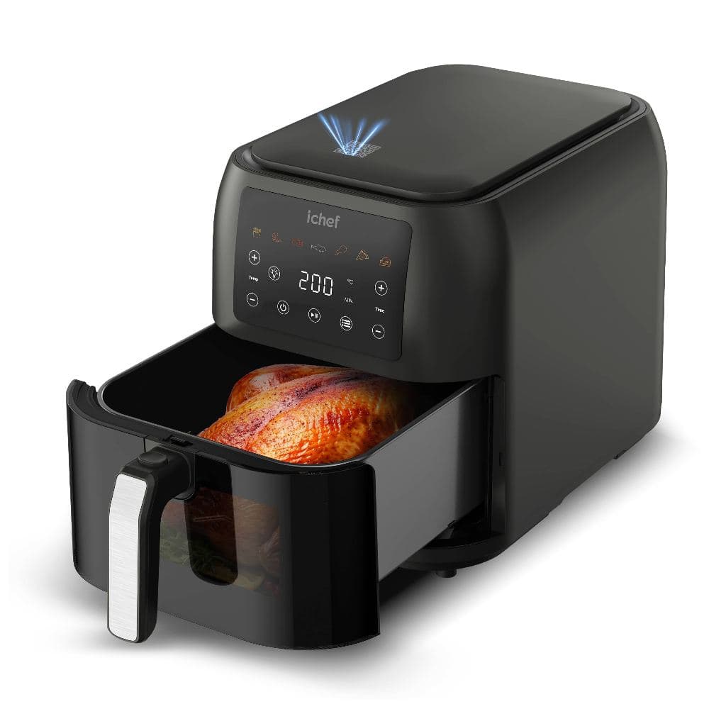 Fritadeira elétrica Airfryer Max Space Polishop de 8 Litros
