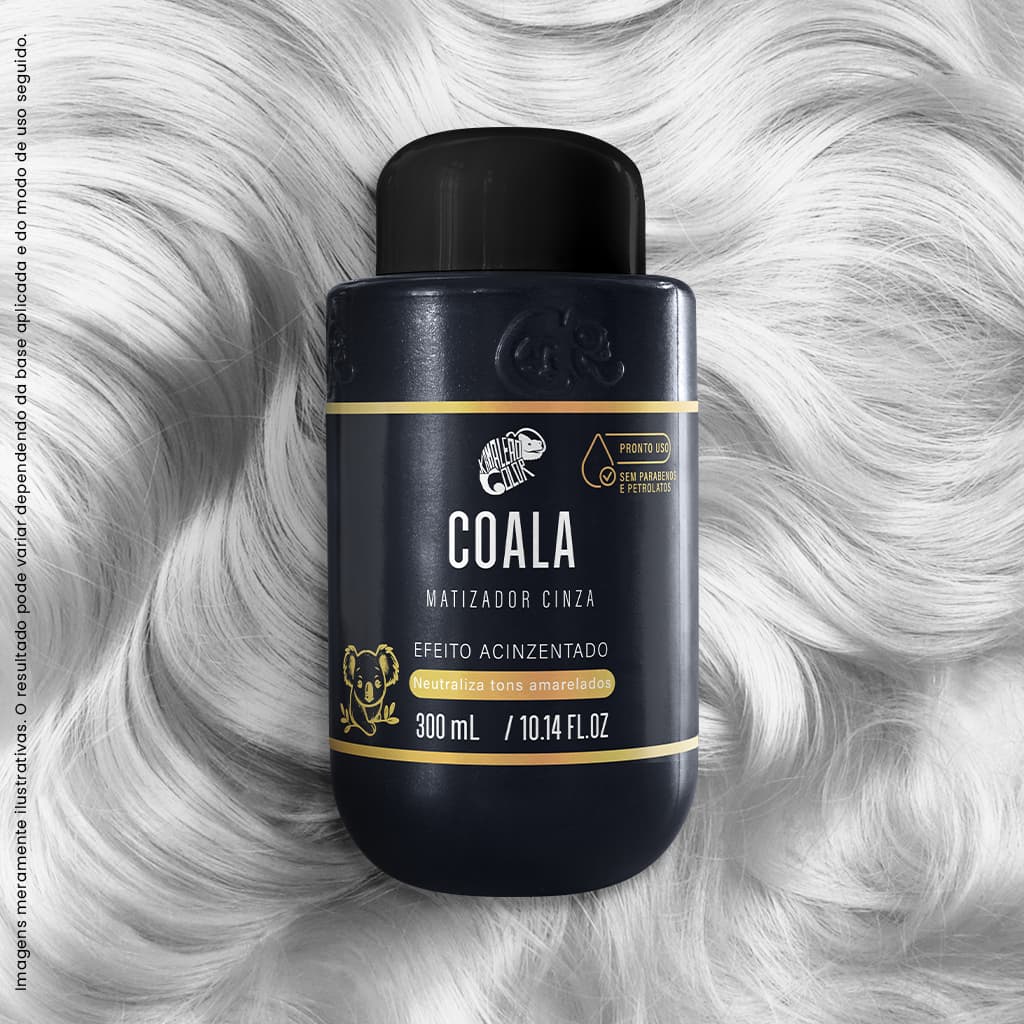 Matizador Pronto Uso  Kamaleão Color - Cinza - Coala - 300 ML