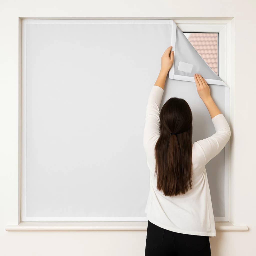 Cortina Painel Blackout Mosquiteiro para janela - VÁRIAS MEDIDAS