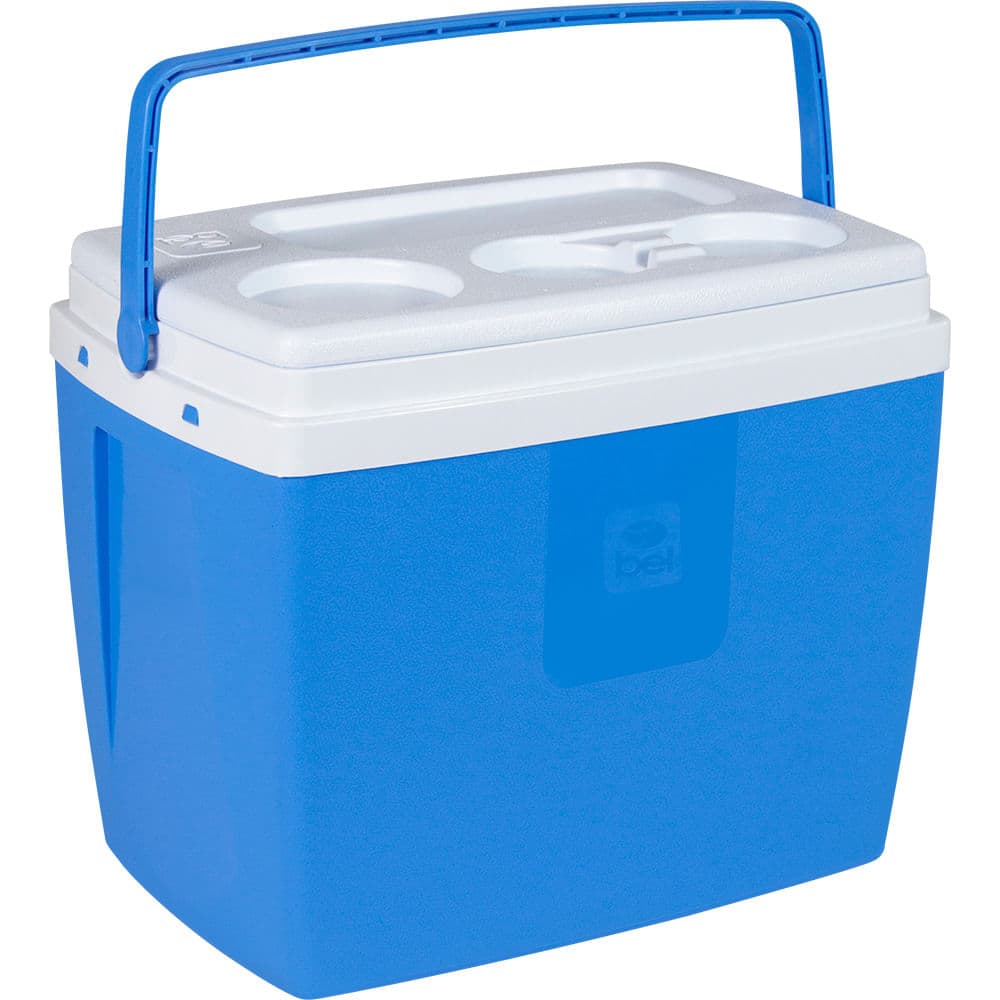 Caixa Térmica Cooler Bel Azul 19 Litros Com Alça 71902