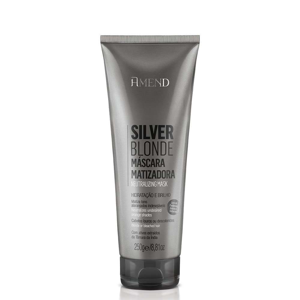 Amend Máscara Matizadora Silver Blonde 250g