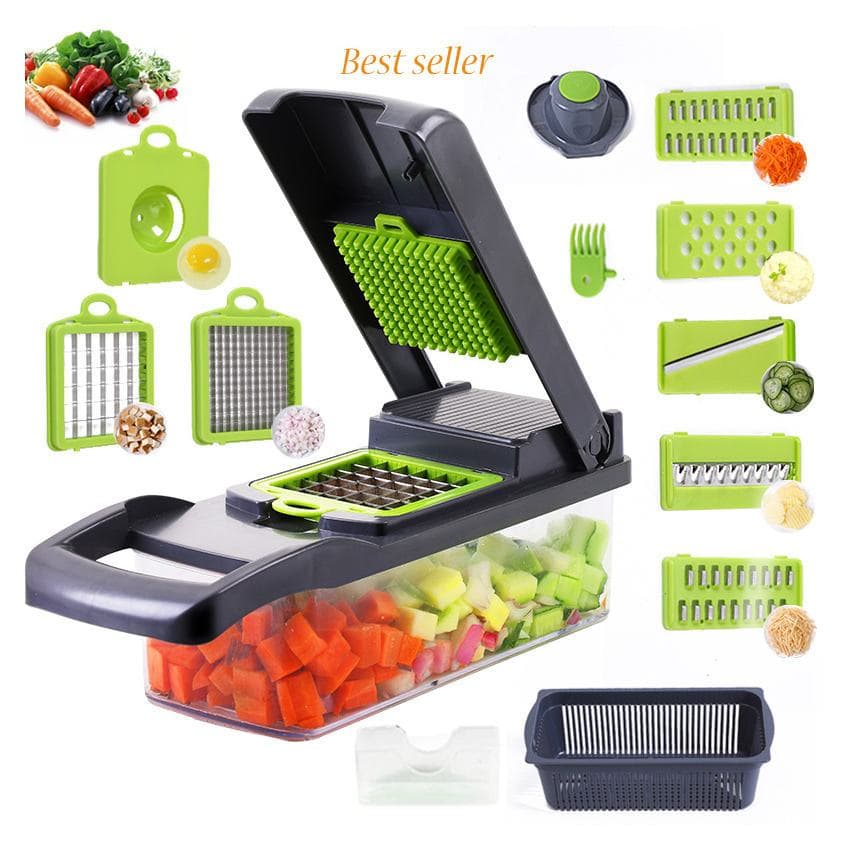 Nicer Fatiador Legumes Cortador Verduras Espiral Ralador Picador Multiuso