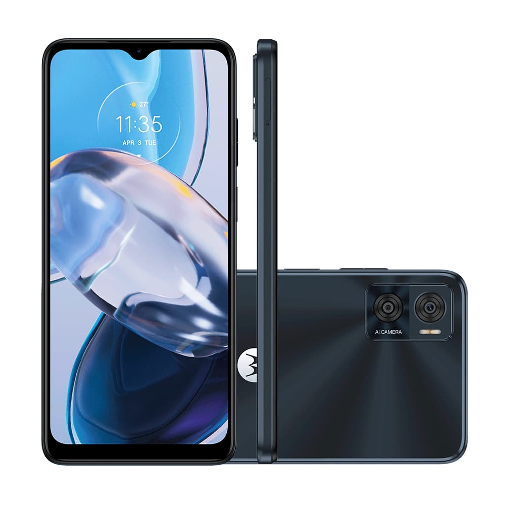 Smartphone Motorola Moto E22 128GB 4G Wi-Fi Tela 6,5" Dual Chip 4GB RAM Câmera Dupla - Exposição