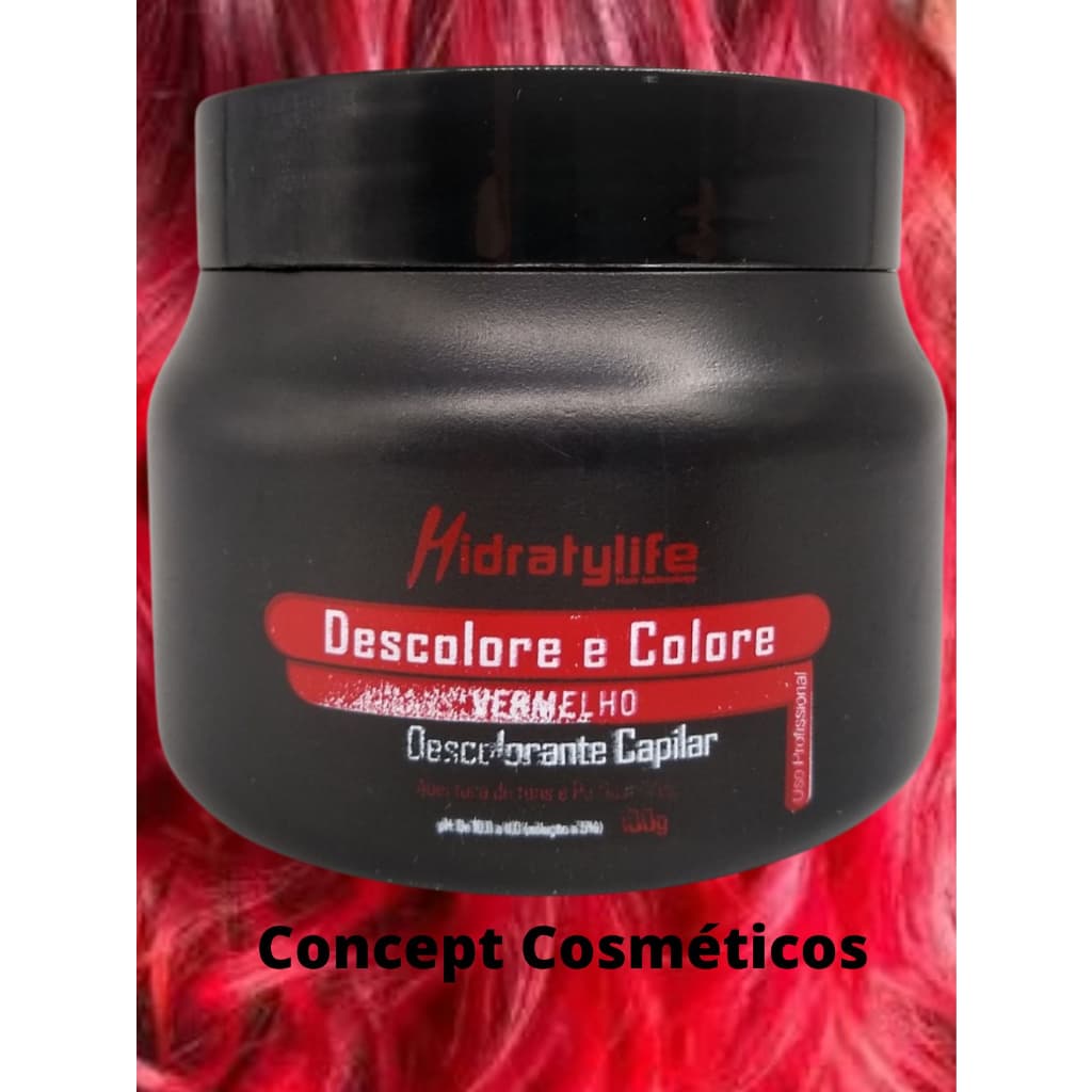 Colore e Descolore Pó Descolorante Cabelos Vermelhos Mairibel 100 g