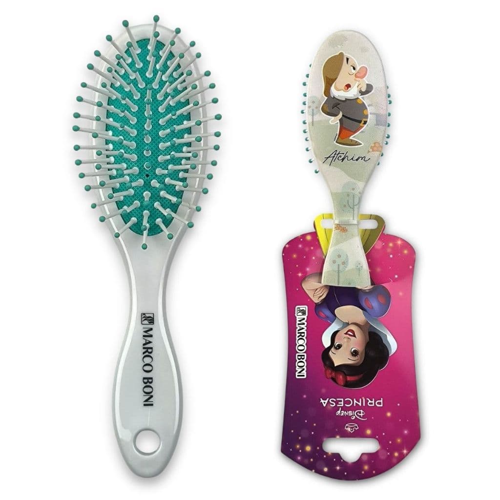 Escova De Cabelo Marco Boni Atchim Coleção Branca De Neve Branco