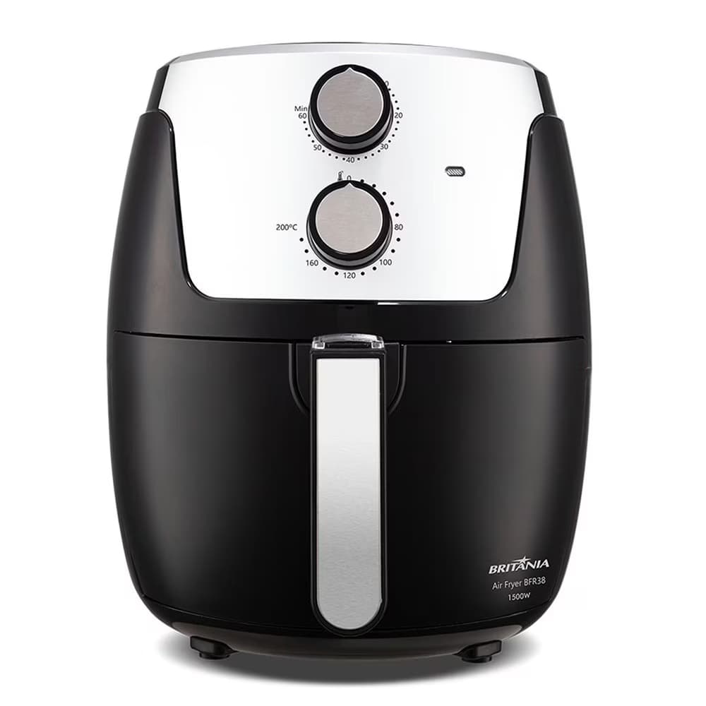 Fritadeira Elétrica Britânia BFR38 4,2 Litros, Preto e Prata