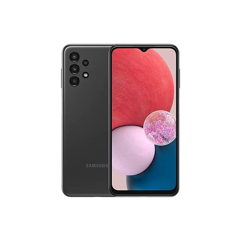 Samsung Galaxy A13 Preto com câmera quádrupla na traseira