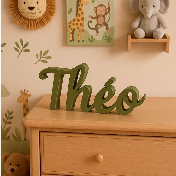 Letreiro Personalizado com Nome Decoração Mesa Aniversário Infantil Casamento ou Chá de Bebê