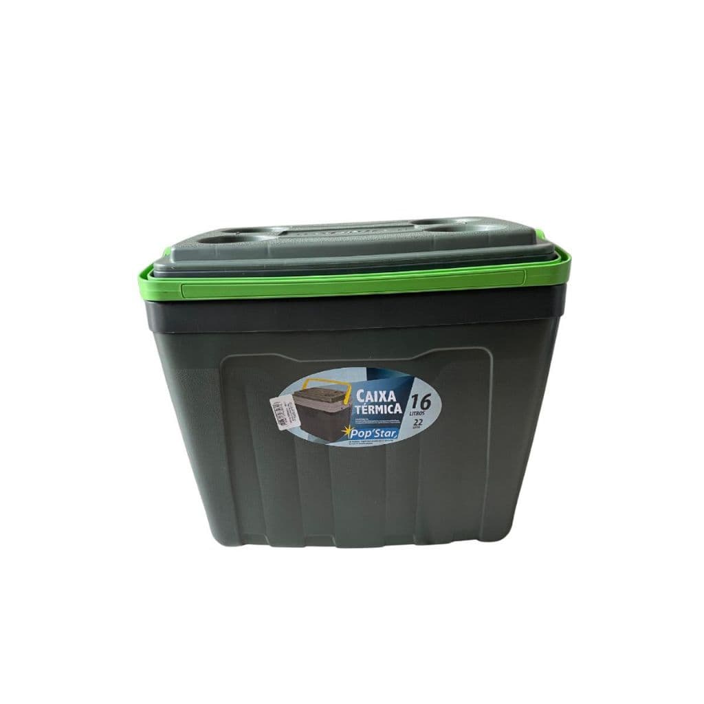 Caixa Térmica Pop Star 16 Litros 22 Latas Praia Camping -Antares