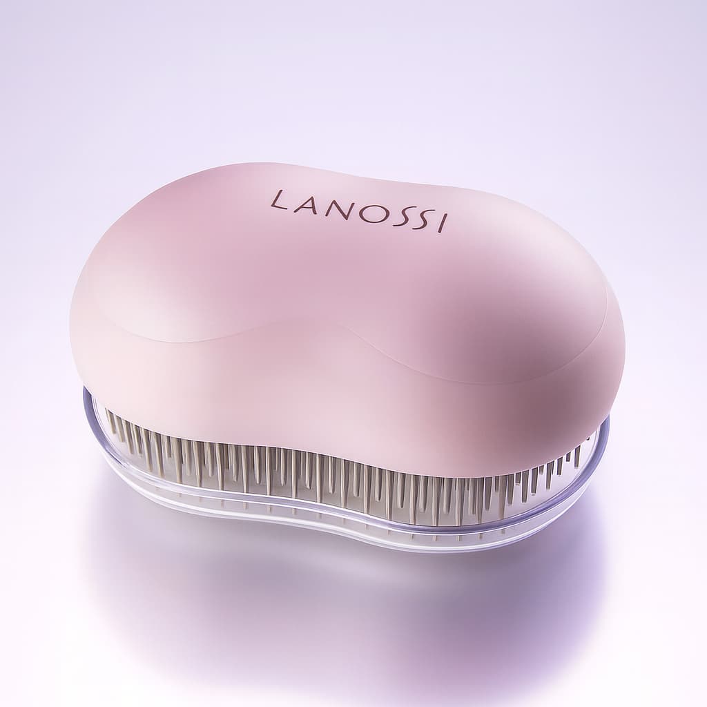 Escova Para Cabelo Pequena para Bolsa Viagem Lanossi