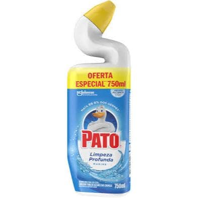 Desinfetante Gel Uso Geral Marine Pato Limpeza Profunda 750ml