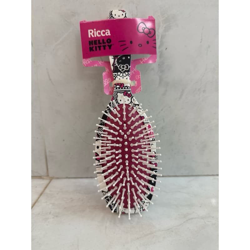 Escova Cabelo Ricca OVAL  Hello Kitty Faces R:1144