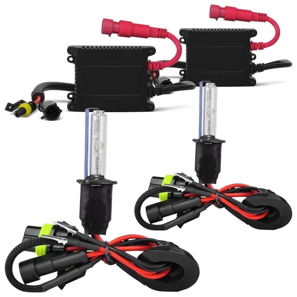 Kit Xenon Hid Lampada e Reator 12v 35w H1 H3 H4 HB4 H27 HB3 H8 H11