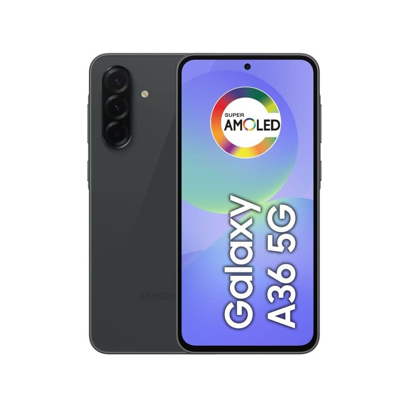 SMARTPHONE SAMSUNG GALAXY A36 5G 256 GB 8 GB RAM PRETO NOVO LACRADO