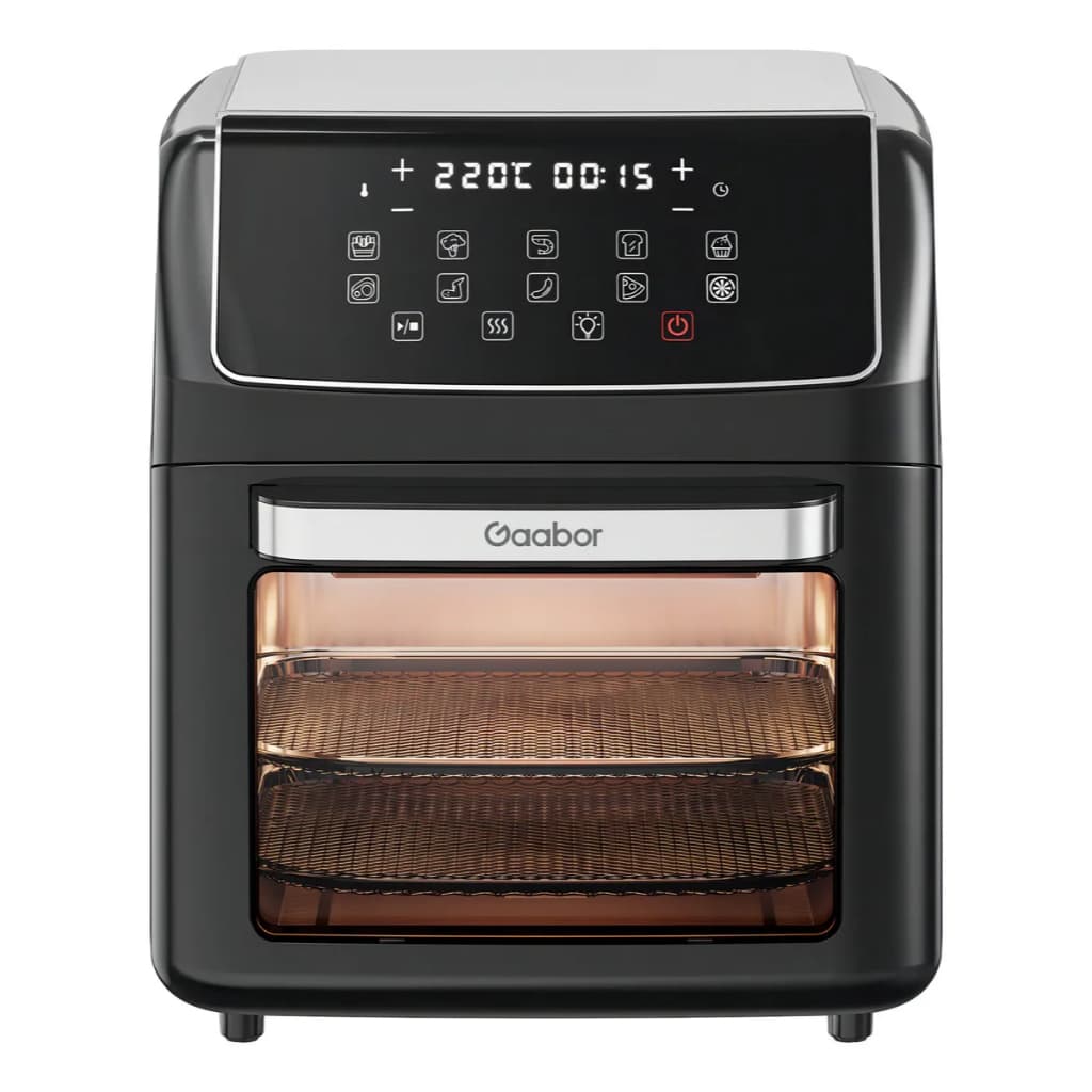 Fritadeira Air Fryer Oven 12 Litros Gaabor Af120t01s Sem Óleo Digital 2000w
