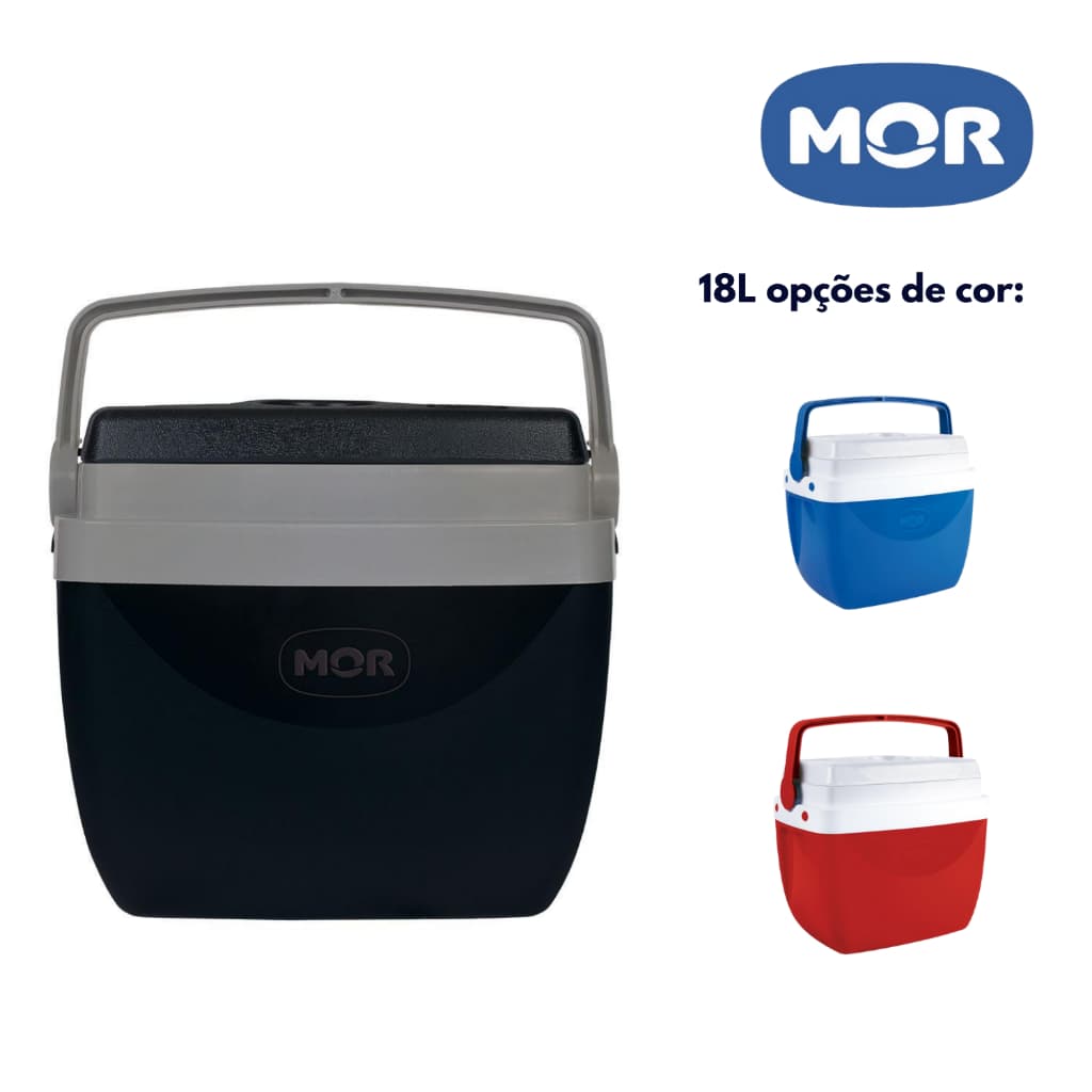 Caixa Térmica 18 Litros 24 Latas Cores Mor