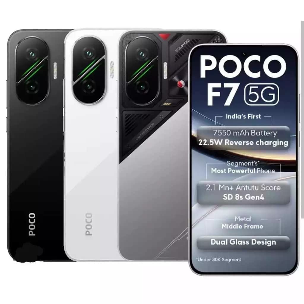 POCO F7 GLOBAL 5G - 12GB/512GB - IP68 - LANÇAMENTO