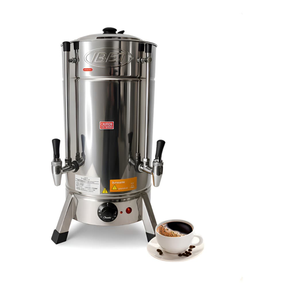 Cafeteira Industrial Elétrica Ibet Profissional 6l Prata