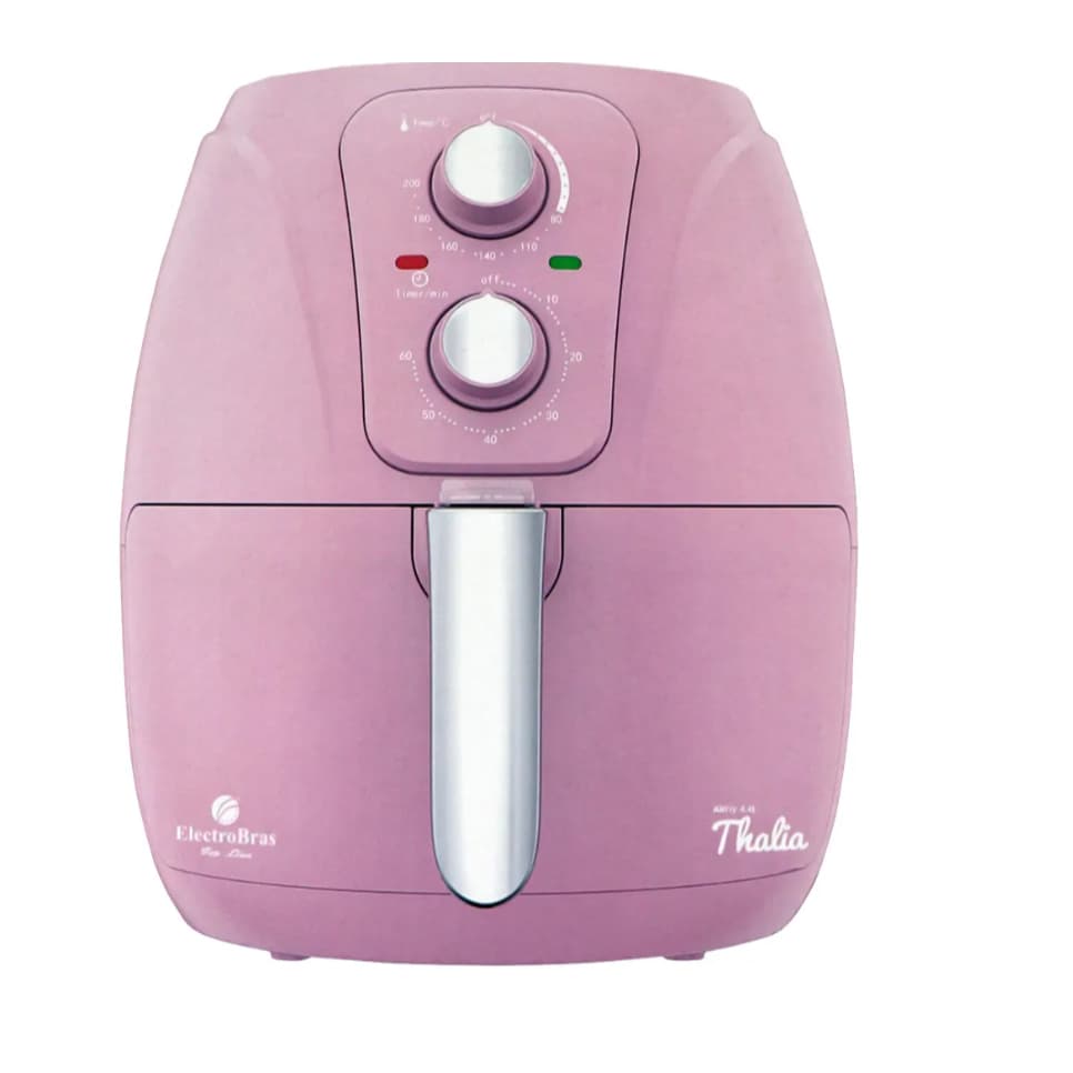 Fritadeira Elétrica Air Fryer ElectroBras Thalia 1500W 4.4L Rosa