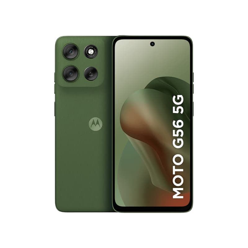 Smartphone Motorola Moto G56 256GB, 5G, 24GB RAM Boost, Câmera 50MP Sony Lytia, Tela 6.7' - Verde