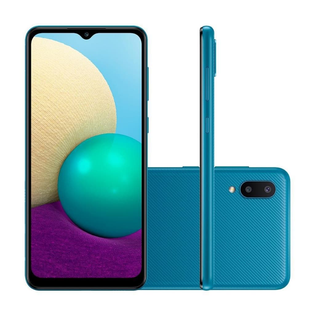 Samsung Galaxy A02 32GB 2GB RAM 6.5'' Câm. Dupla 13MP + 2MP