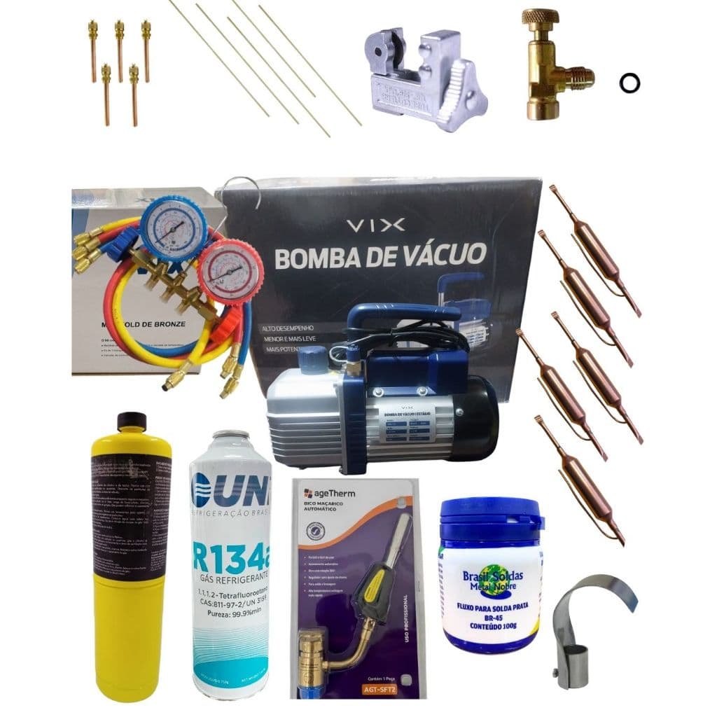 Kit Instalação Geladeira Brastemp Consul Completo com Ferramentas