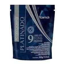 Pó Descolorante platinado 9 Tons Yamá 300g Professional