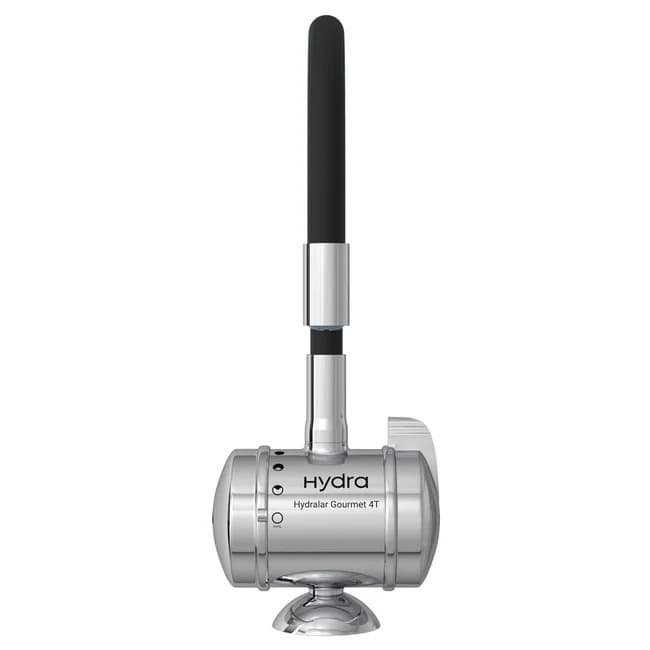 Torneira Elétrica Gourmet Hydralar 4T Bancada 127V Prata