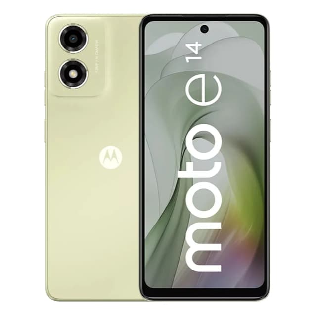 Smartphone Motorola Moto E14 XT2421-12 Dual SIM de 64GB/2GB RAM de 6.56" 13MP/5MP - Pastel Green