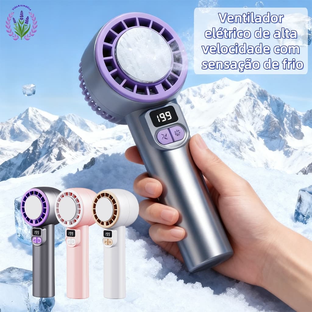 3000 Mah Ventilador De Refrigeração Semicondutor Portátil Compressa De Gelo Pequeno Desktop Carregamento Turbo Mini Usb